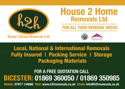 House 2 Home Removals