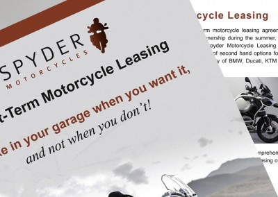Spyder Motorcycles