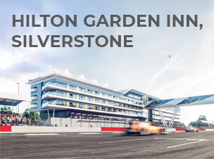 Graphic Design for Hilton Garden Inn, Silverstone